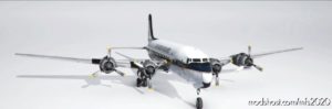 MSFS 2020 Douglas Livery Mod: Pmdg DC-6B Alaska Airlines (N11817) 1958 (Image #2)