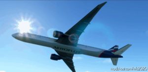 MSFS 2020 Boeing Livery Mod: Aeroflot “Brand Image” (Based ON A350) Captainsim 777-300ER 8K (Image #3)