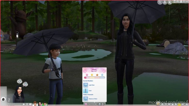 Sims 4 Mod: Improved Weather Variety For Worlds (Featured)