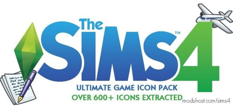 Sims 4 Mod: Ultimate Game Icon Pack (Featured)