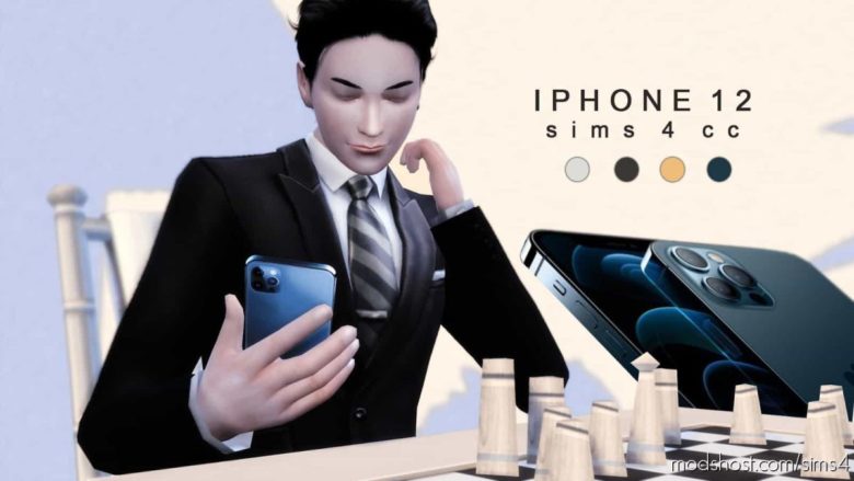 Sims 4 Object Mod: Iphone 12 (Featured)