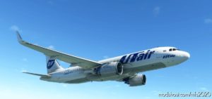 MSFS 2020 8K Mod: A320Neo (Asobo) Utair (OLD Livery) 8K Fictional (Image #3)