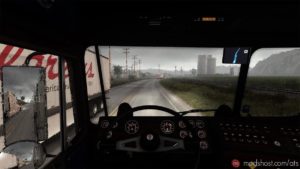 ATS Rain Weather Mod: Realistic Rain V4.0 1.40 - 1.41 (Featured)