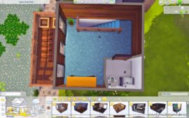 Sims 4 House Mod: Takase River (NO CC) (Image #19)