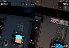 MSFS 2020 8K Livery Mod: Airserbia – Airbus A320Neo | Cockpit & Exterior (8K Textures, A32NX Supported) (Image #2)