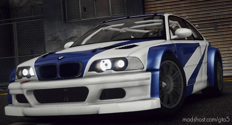 GTA 5 BMW Vehicle Mod: M3 GTR (E46) “Razor” V2.2 (Featured)