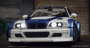 GTA 5 BMW Vehicle Mod: M3 GTR (E46) “Razor” V2.2 (Image #2)