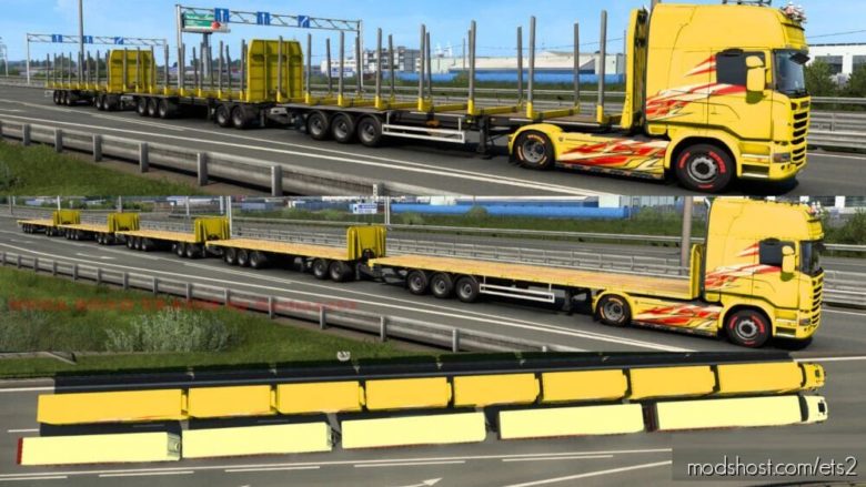 ETS2 Trailer Mod: Mega Road Trains By Sasha3261 (Featured)