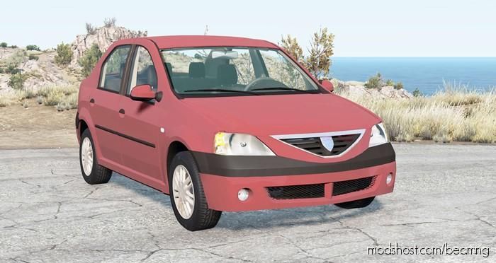 BeamNG Dacia Car Mod: Logan Laureate 2004 (Featured)