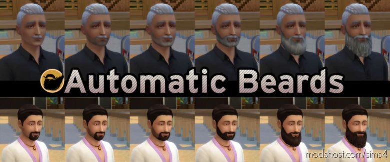 Sims 4 Mod: Automatic Beards V4.5 (Featured)