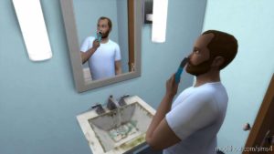 Sims 4 Mod: Automatic Beards V4.5 (Image #6)