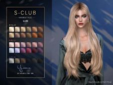 Sims 4 Mod: Yana Hair (Update) (Featured)