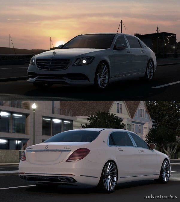 ATS Mercedes-Benz Car Mod: W222 S-Class Maybach S650 V6.1 (Featured)