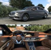 ATS Mercedes-Benz Car Mod: W222 S-Class Maybach S650 V6.1 (Image #3)