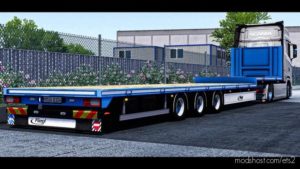 ETS2 Fliegl Mod: Flatbed Trailer (Featured)