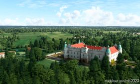 MSFS 2020 Poland Scenery Mod: Baranow Sandomierski Castle (Featured)