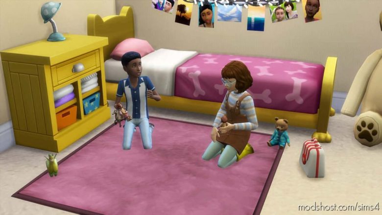 Sims 4 Object Mod: Play Blankets (Featured)