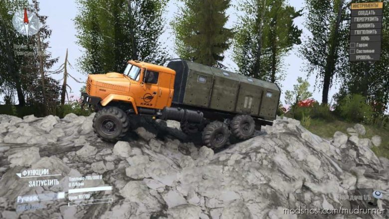 MudRunner Mod: Default Transport + Physics V03.07.21 (Featured)