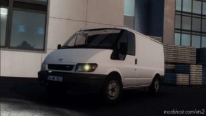 ETS2 Ford Car Mod: Transit MK6 1.40 - 1.41 (Featured)