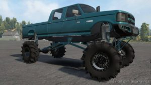 SnowRunner Car Mod: Limes OBS F350 V1.0.4 (Image #5)