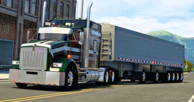 ATS Standalone Mod: Titan Thin Wall END Dump Trailer Ownable 1.40 (Featured)