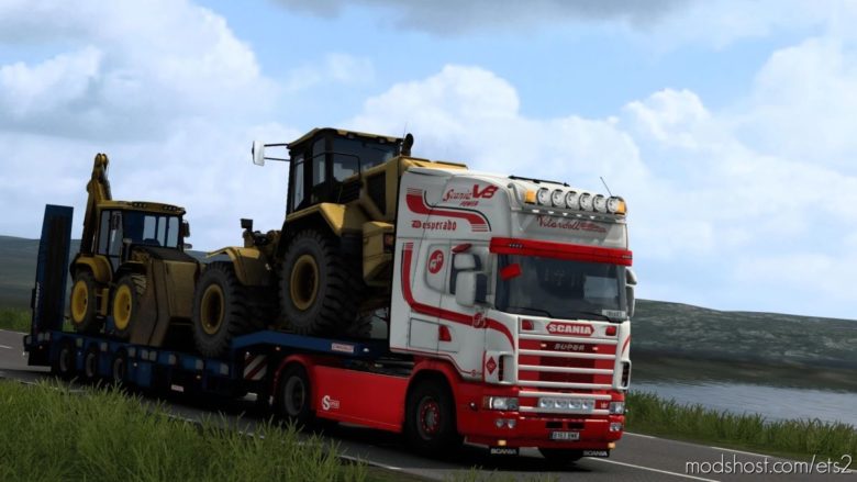 ETS2 Scania Mod: Vilardell Transport Desperado Skin (Featured)