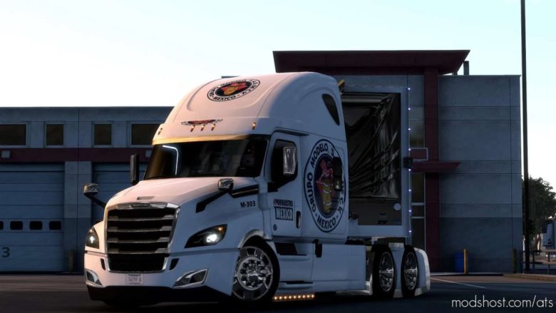 ATS Freightliner Truck Mod: Tuned Freightliner Cascadia 1.41 (Featured)