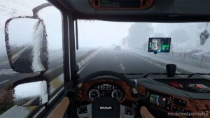 ETS2 Rain Weather Mod: Cold Rain V0.2.3 1.40 – 1.41.X (Featured)