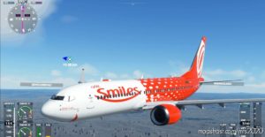 MSFS 2020 Boeing Livery Mod: GOL Smiles-737 V1.2 (Featured)