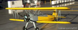 MSFS 2020 Boeing Livery Mod: DC Designs Boeing PT-17 Stearman – US Navy Buno 3344 (Image #2)