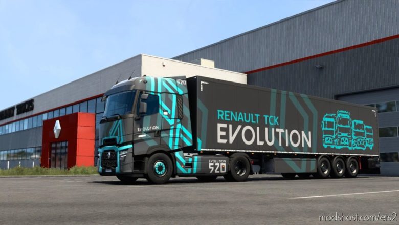 ETS2 Renault Mod: Truck Evolution Skin Pack (Featured)