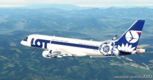 MSFS 2020 Embraer Livery Mod: E-175 PLL “LOT” Euro 2012 (Image #3)