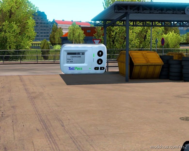 ETS2 Mod: Toll Pass By Basid 1.40 (Featured)