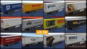 ETS2 Mod: Trailer Pack V1.20 1.40 – 1.41.X (Image #2)