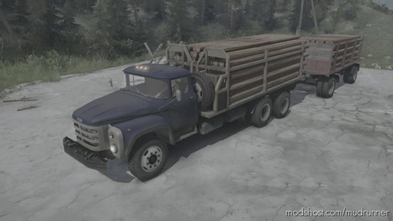 MudRunner ZIL Mod: -133Gya Truck V02.07.21 (Featured)