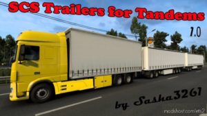 ETS2 Mod: SCS Trailers For Tandems 1.40 - 1.41.X (Image #3)