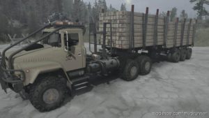 MudRunner Kraz Mod: -260 Truck V28.06.21 (Featured)