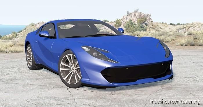 BeamNG Ferrari Car Mod: 812 Superfast 2017 (Featured)