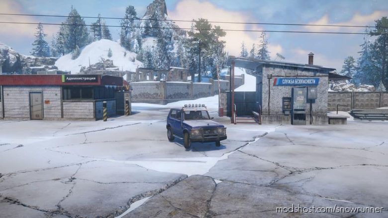 SnowRunner Map Mod: Region White Silence V1.0.1 (Featured)