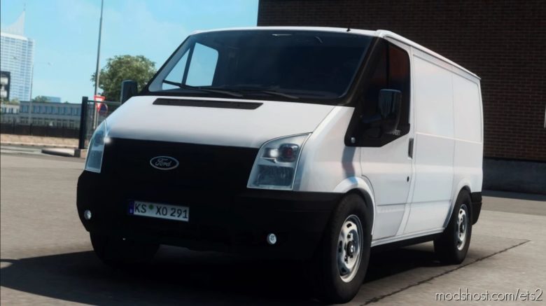 ETS2 Ford Car Mod: Transit MK7 1.40 - 1.41 (Featured)