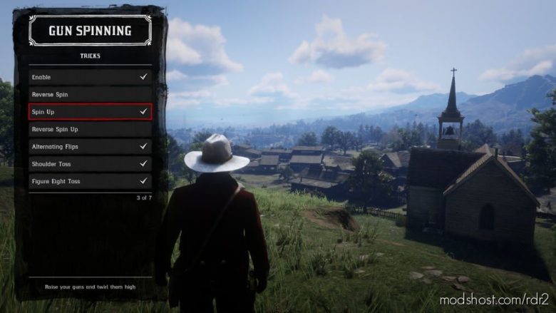 RDR2 Script Mod: GUN Tricks (Featured)