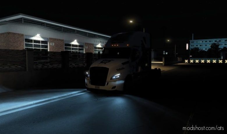 ATS Part Mod: Xenon Lights Blue (Featured)