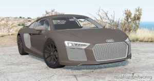 BeamNG Audi Car Mod: R8 V10 Plus 2017 (Featured)