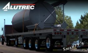 ATS Trailer Mod: Alutrec Flatbed V1.1.2 (Image #3)