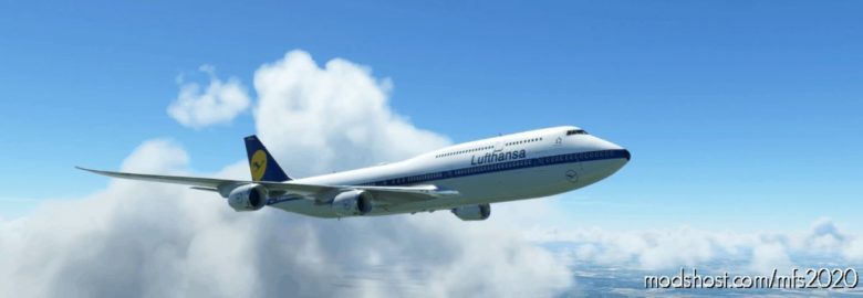 MSFS 2020 4K Mod: 747-8I Lufthansa Retro Livery D-Abyt (NO Mirroring) – 4K (Featured)