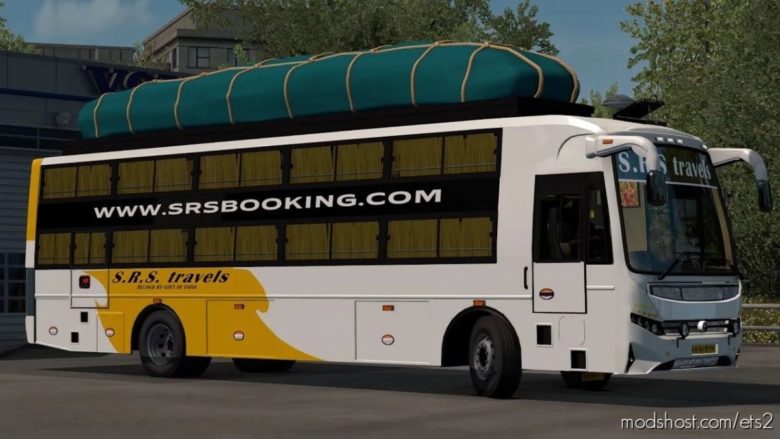 ETS2 Bus Mod: Prakash Vega Sleeper 1.40 (Featured)