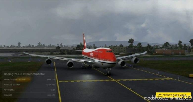 MSFS 2020 Colombia Livery Mod: Asobo 747-8I Avianca Colombia NO Mirroring (Featured)