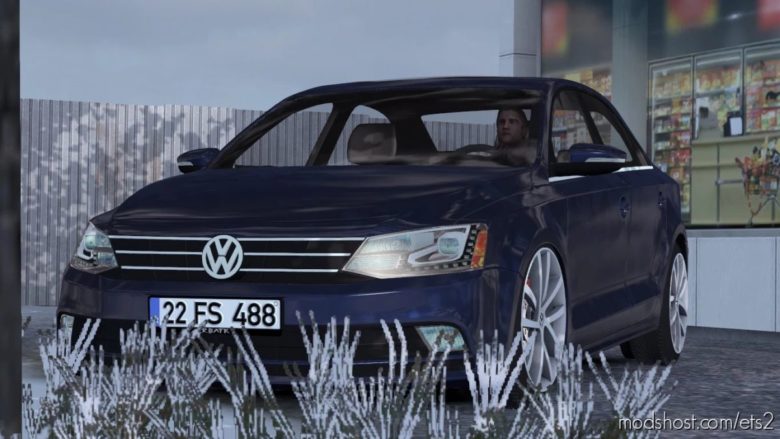 ETS2 Volkswagen Car Mod: Jetta V1R70 1.41.X (Featured)