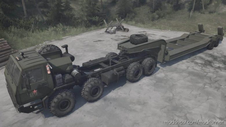 MudRunner Kraz Mod: -6316 “Siberia” Truck V14.02.18 (Featured)