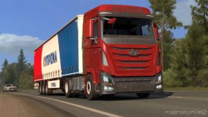 ETS2 Standalone Truck Mod: Hyundai Xcient 1.40 - 1.41 (Featured)